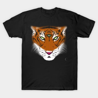 Third Eye of the Tiger | Half Tone T-Shirt